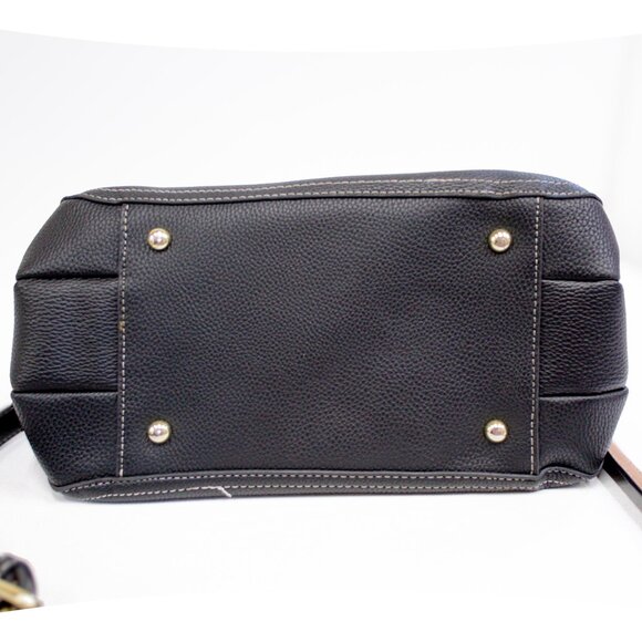 London Fog Women's Diana Signature Double Zip Crossbody Bag - Picture 11 of 11